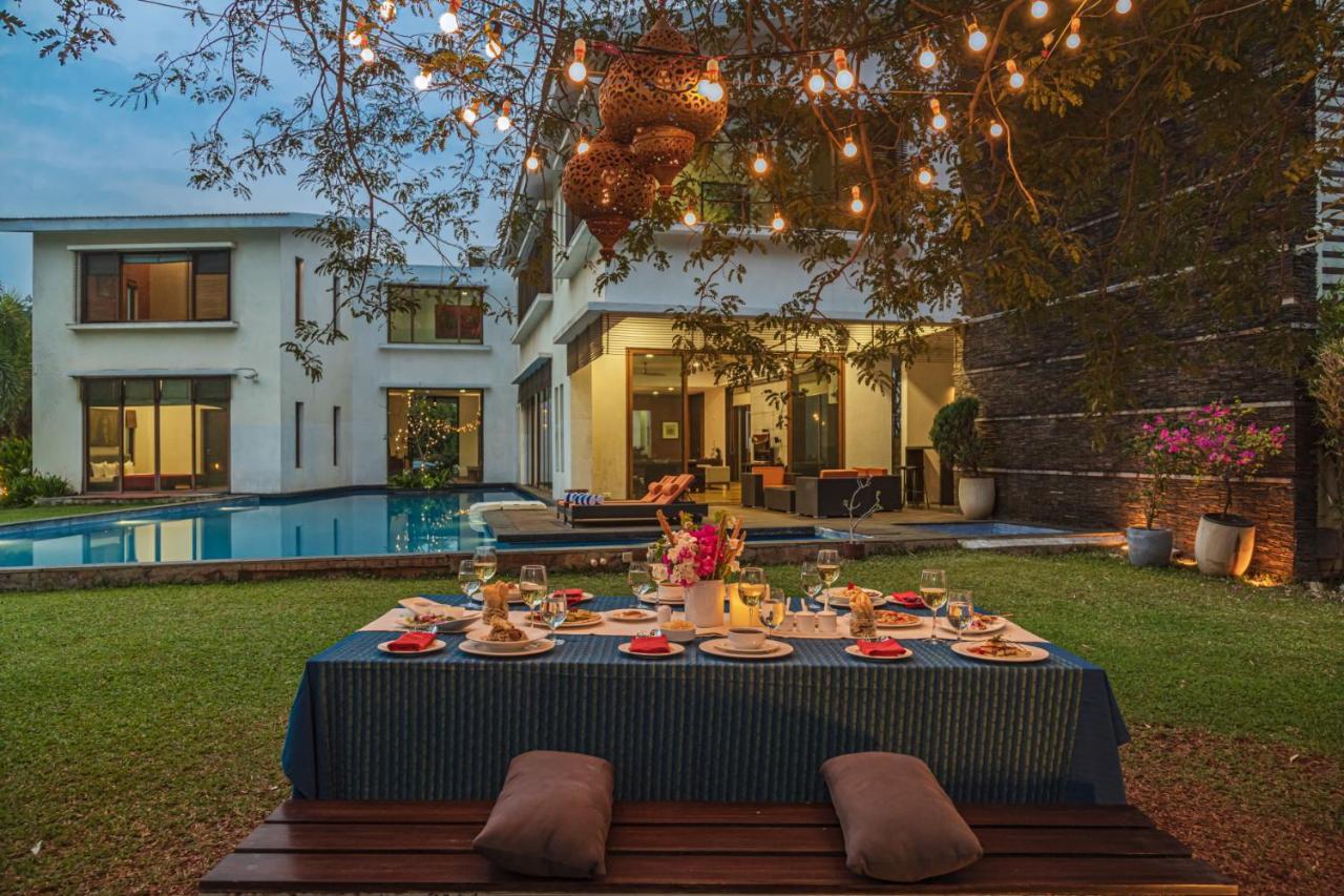 Saffronstays Estella, Alibaug Alībāg Exteriér fotografie